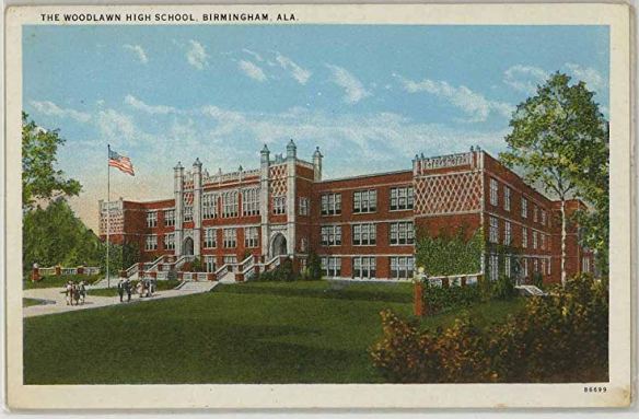 Woodlawn High School_1920s postcard